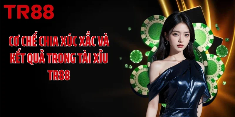 Cơ chế chia xúc xắc và kết quả trong Tài Xỉu TR88