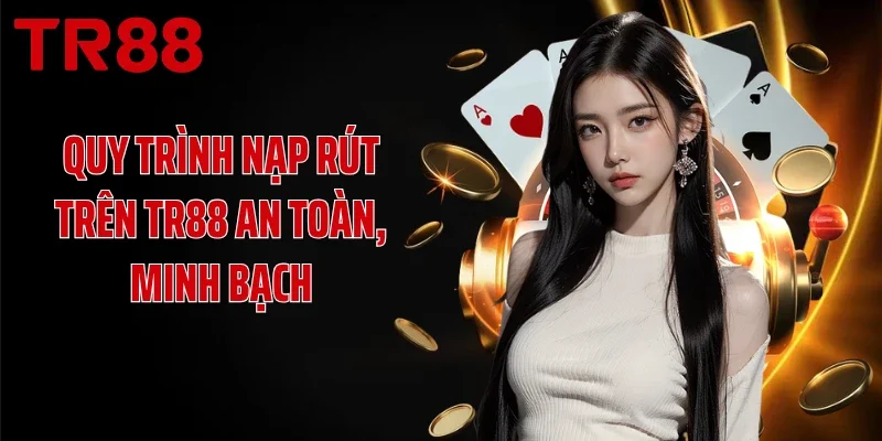 Quy trình nạp rút trên TR88 an toàn, minh bạch