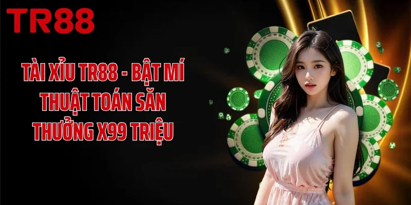 Tài Xỉu TR88 - Bật Mí Thuật Toán Săn Thưởng X99 Triệu